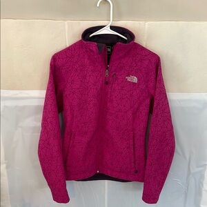 The North Face Fuchsia Geometric Jacket